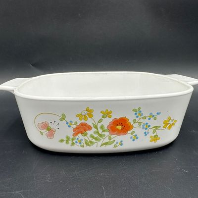 Vintage CorningWare Casserole & Baking Dish Lot – Assorted Patterns
