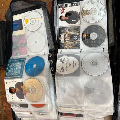 Huge CD Collection – 4 Large Binders – Hundreds of Country, Pop & Rock Albums