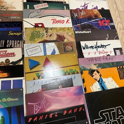 40+ Vintage Vinyl Record Album Lot