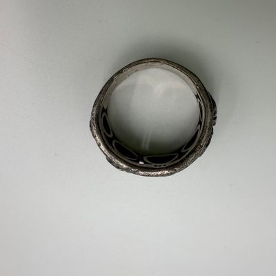 925 Sterling Silver Cross Band Ring