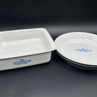 Vintage CorningWare Casserole & Baking Dish Lot – Assorted Patterns