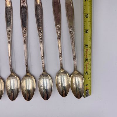 1847 Rogers Bros. Adoration Silverplate Flatware Set with Chest