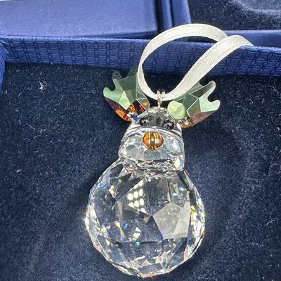 Swarovski Crystal Christmas Themed Ornaments