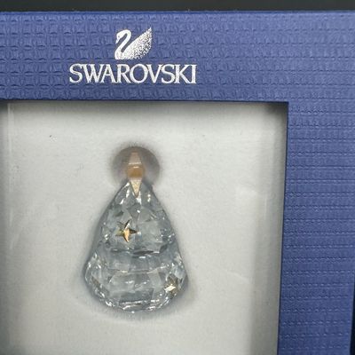 Lot of 6 Swarovski Crystal Christmas Figures