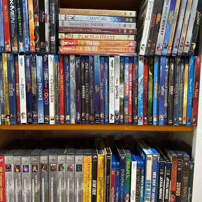 Large Blu-ray & DVD Movie Collection