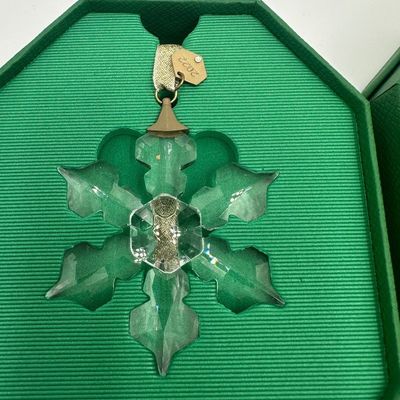 Swarovski Crystal Annual Edition Ornaments 2022–2025 – Set of 4