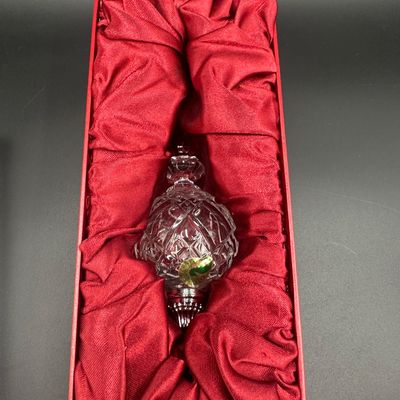 Waterford Crystal 2006 Kinsale Christmas Spire Ornament with Box