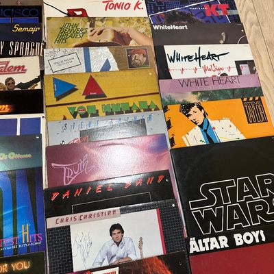 40+ Vintage Vinyl Record Album Lot