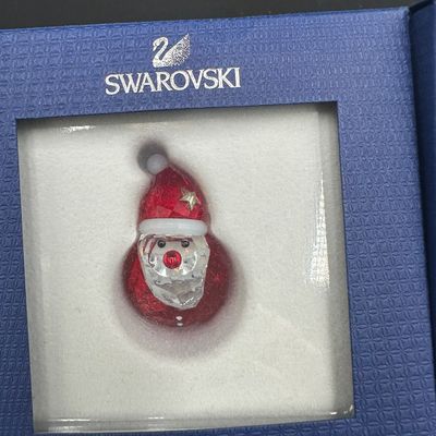 Lot of 6 Swarovski Crystal Christmas Figures