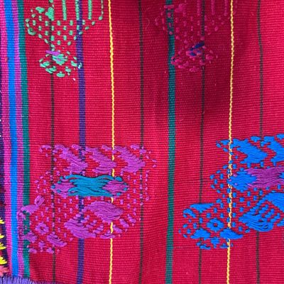 Pair of Guatemalan Maya Handwoven Huipils