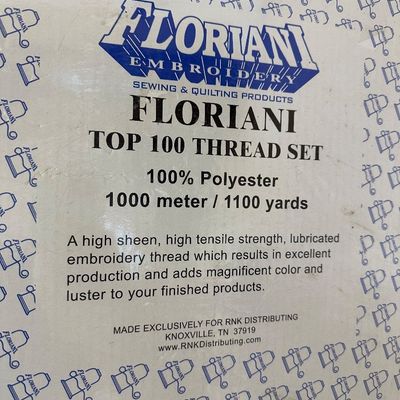 Sealed Large Florian Embroidery Sewing & Quilting Thread Collection