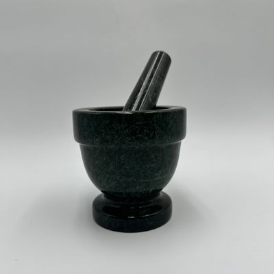 Green Marble Mortar & Pestle