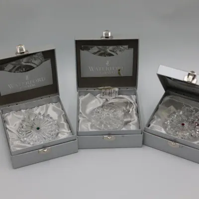 Waterford Crystal Wishes Snowflake Ornaments