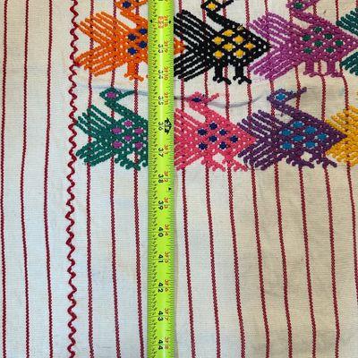 Pair of Guatemalan Maya Handwoven Huipils