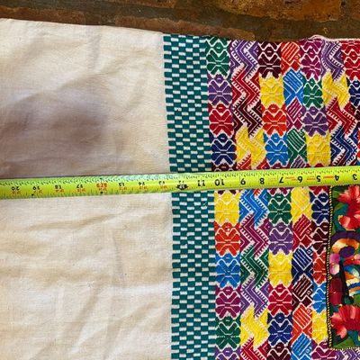 Vintage Guatemalan Maya San Pedro Sacatepéquez Handwoven Huipil