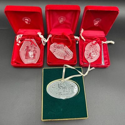 Waterford Songs of Christmas Collection Ornaments