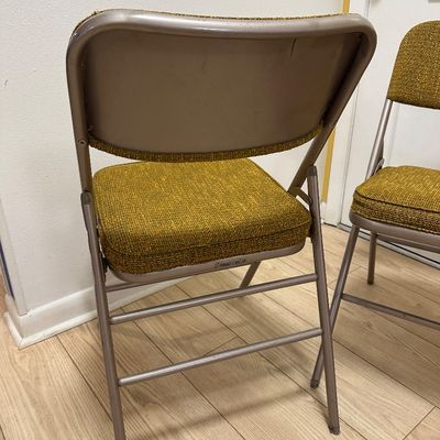 Set of 4 Vintage Samsonite Celebrity Folding Chairs