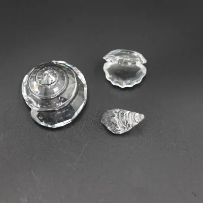 Swarovski Crystal Seashell Figurines