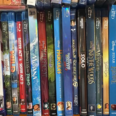 Large Blu-ray & DVD Movie Collection