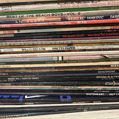 40+ Vintage Vinyl Record Album Lot