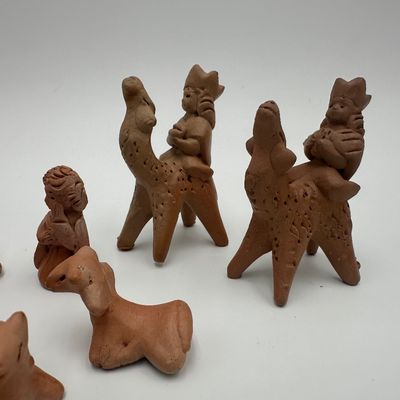 Handcrafted Terracotta Nativity Set