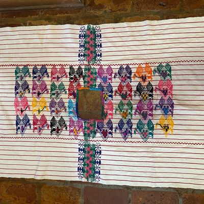 Pair of Guatemalan Maya Handwoven Huipils