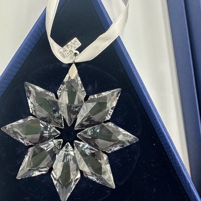 5 Swarovski Annual Edition Crystal Ornaments