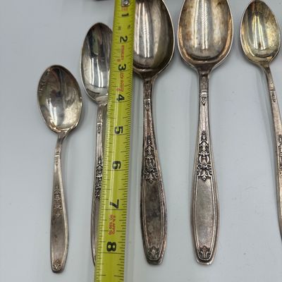 1847 Rogers Bros. Adoration Silverplate Flatware Set with Chest