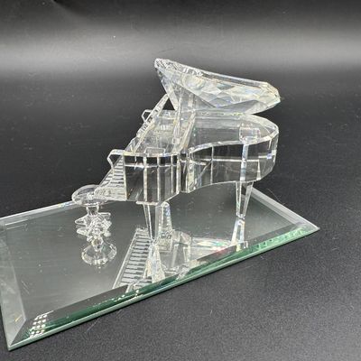 Swarovski Crystal Grand Piano with Stool