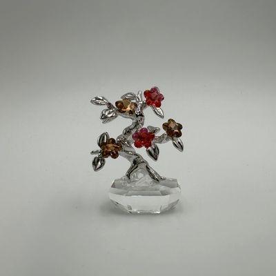 Swarovski Crystal Memories Bonsai Rhodium Figurine
