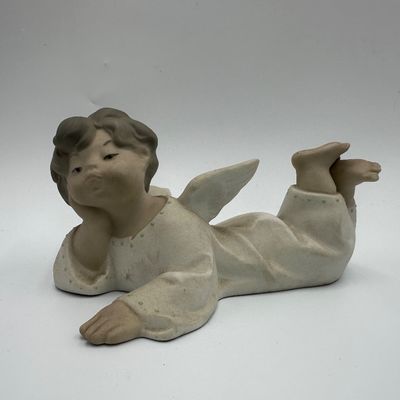 Lladró Porcelain Nativity Figurine Lot – Holy Family & Angels