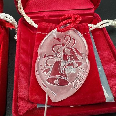 Waterford Songs of Christmas Collection Ornaments