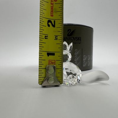 Swarovski Silver Crystal Fox Figurine
