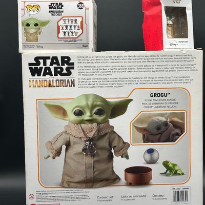 Star Wars Mandalorian Grogu “The Child” Collectible Lot – Sealed