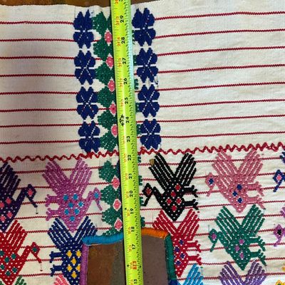 Pair of Guatemalan Maya Handwoven Huipils