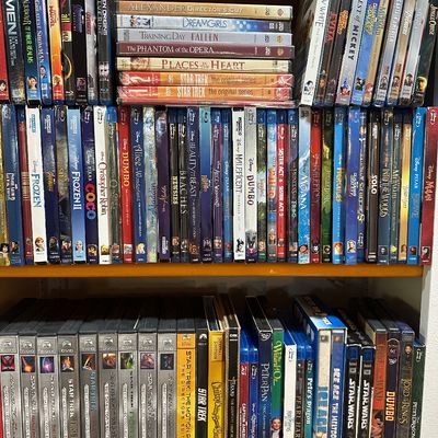 Large Blu-ray & DVD Movie Collection