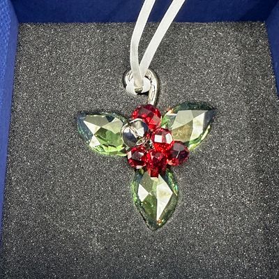 Swarovski Crystal Christmas Themed Ornaments