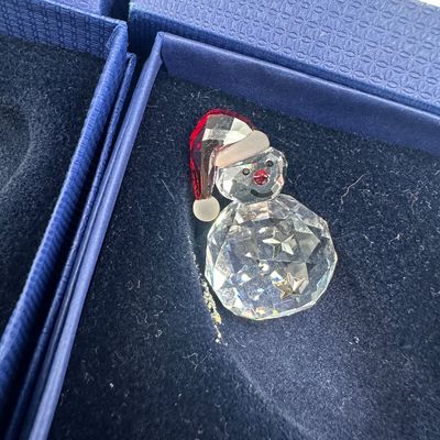 Lot of 6 Swarovski Crystal Christmas Figures