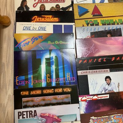 40+ Vintage Vinyl Record Album Lot