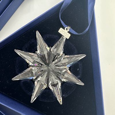 5 Swarovski Annual Edition Crystal Ornaments