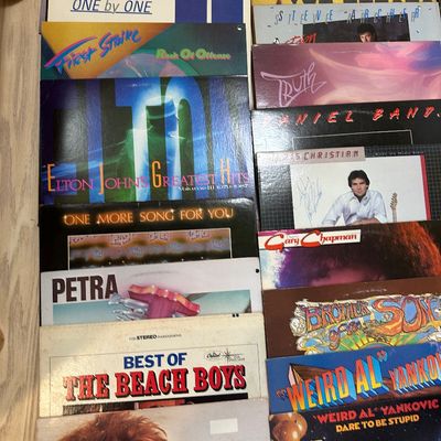 40+ Vintage Vinyl Record Album Lot