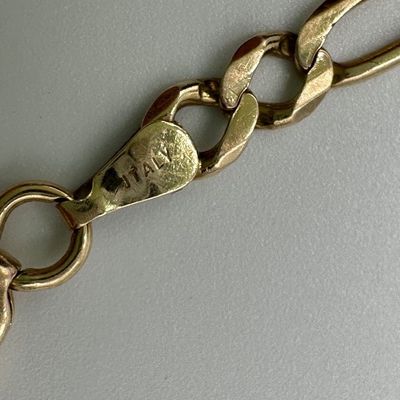 10K Italian Gold Link Bracelet