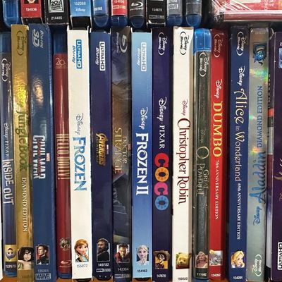 Large Blu-ray & DVD Movie Collection
