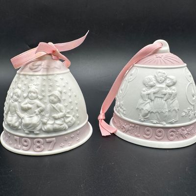 3 Vintage Lladró Annual Christmas Ornaments – 1987, 1989 & 1996