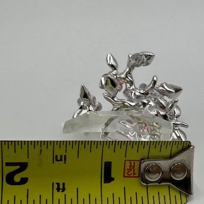 Swarovski Crystal Memories Bonsai Rhodium Figurine