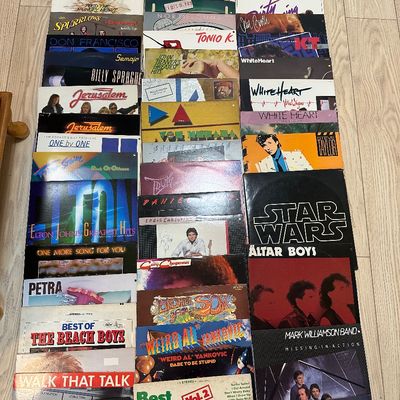 40+ Vintage Vinyl Record Album Lot