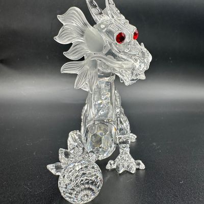 Swarovski Crystal Dragon Figurine