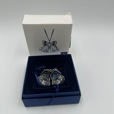 Swarovski Crystal Double Bells Christmas Ornament – Boxed