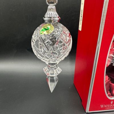 Waterford Crystal 2006 Kinsale Christmas Spire Ornament with Box