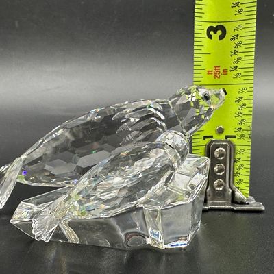Swarovski Crystal Mother & Baby Seals Figurine